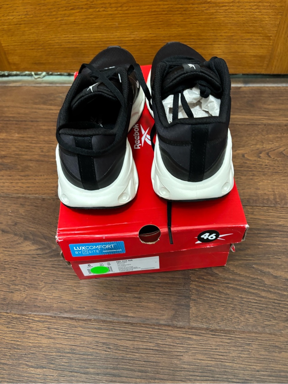 Reebok Fuel Flex Run Women's Running Shoes - Black/White Size 8. NIB - Picture 4 of 9